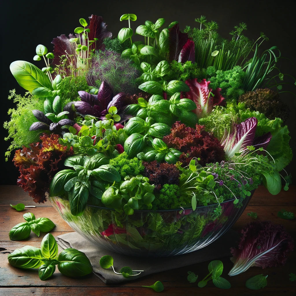 Seasonal Farm Handpicked Fifteen Variety Salad Mix